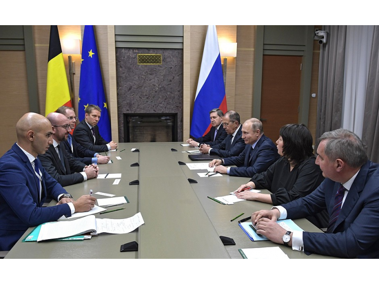 Встреча с Премьер-министром Бельгии Шарлем Мишелем