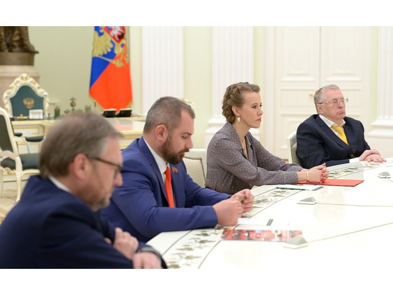 Встреча с кандидатами на должность Президента Российской Федерации