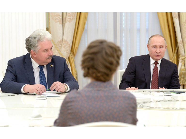 Встреча с кандидатами на должность Президента Российской Федерации