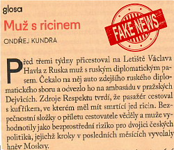 Komentář Velvyslanectví Ruské federace v České republice Komentář Velvyslanectví Ruské federace v České republice