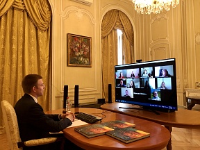 O online setkání s ruským kosmonautem-výzkumníkem Sergejem Rjazanským O online setkání s ruským kosmonautem-výzkumníkem Sergejem Rjazanským