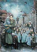 O darování obrazu českého umělce S. Sedláčka „Madona z Osvětimi“ O darování obrazu českého umělce S. Sedláčka „Madona z Osvětimi“
