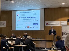 Projev velvyslance Ruské federace v České republice Alexandra Zmejevského na konferenci Byznys den Ruska v rámci 61. Mezinárodního strojírenského veletrhu